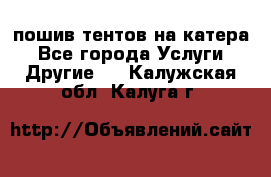    пошив тентов на катера - Все города Услуги » Другие   . Калужская обл.,Калуга г.